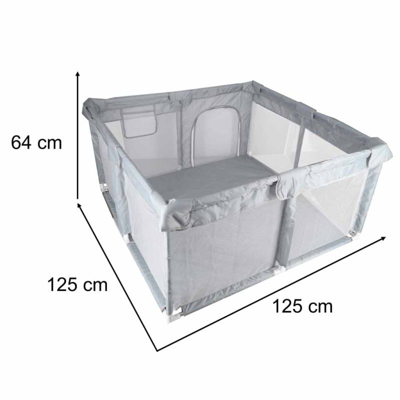 Kojec dla dziecka składany suchy basen plac zabaw dziecięcy 120x120cm - obrazek 12