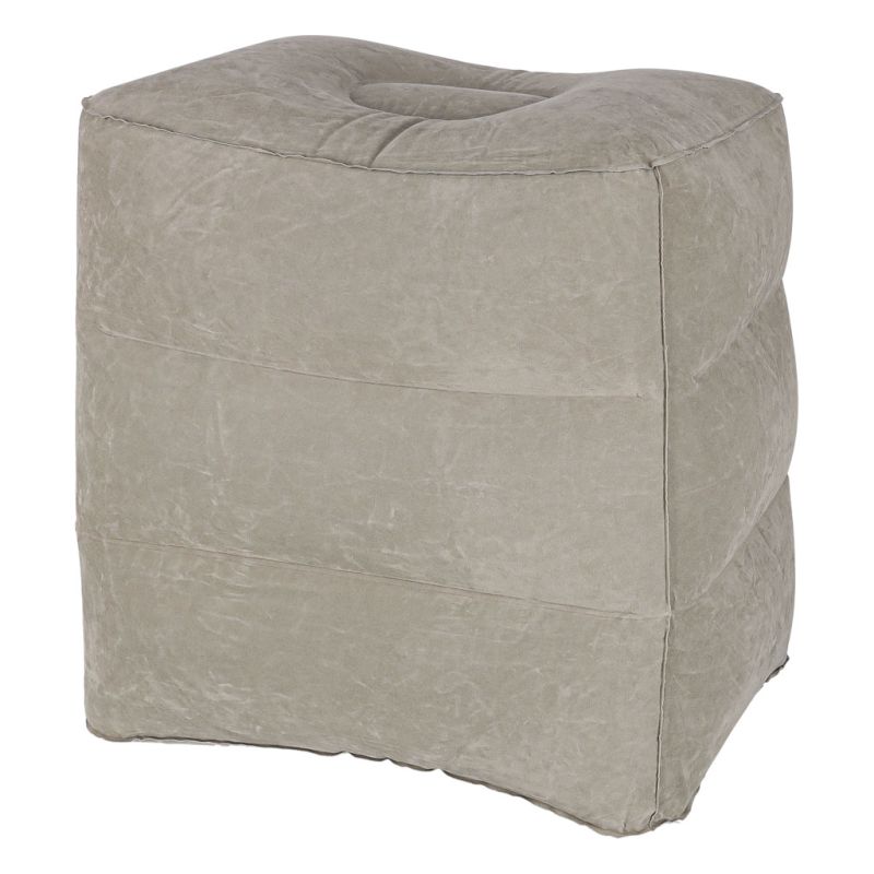 Podnóżek nadmuchiwany pod nogi puf turystyczny 3 poziomy wysokości - obrazek 2