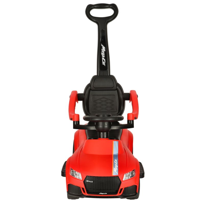 Jeździk pchacz samochód 3w1 z dźwiękiem światłami czerwony - obrazek 3