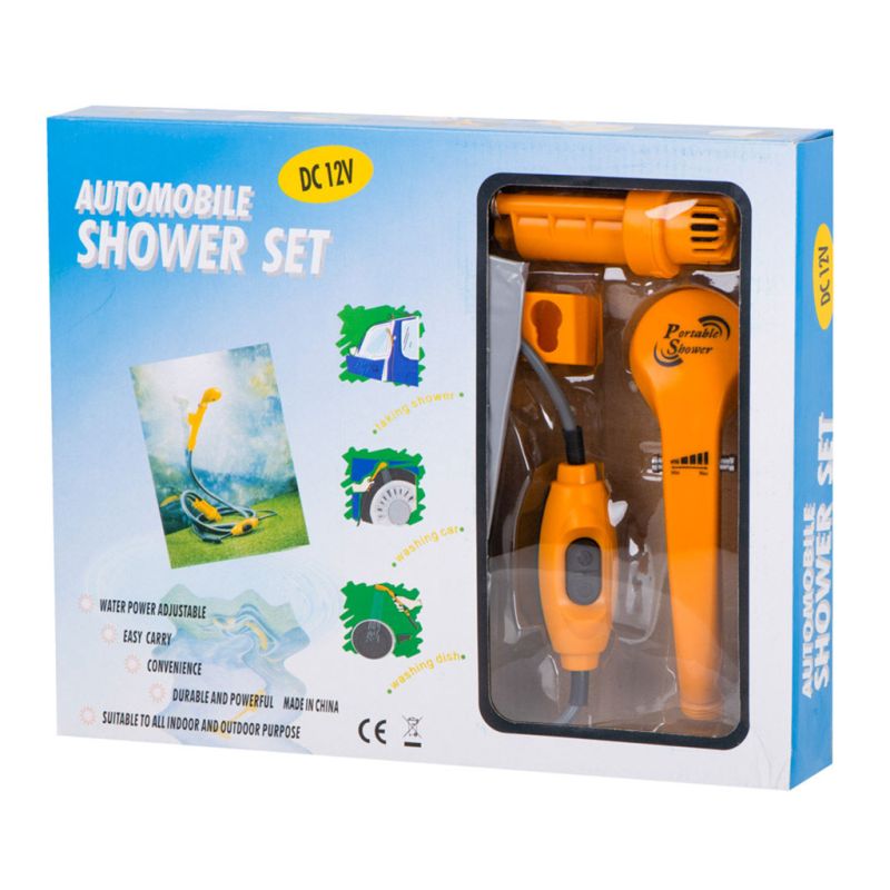 Prysznic turystyczny przenośny natrysk camping myjka 12v - obrazek 14