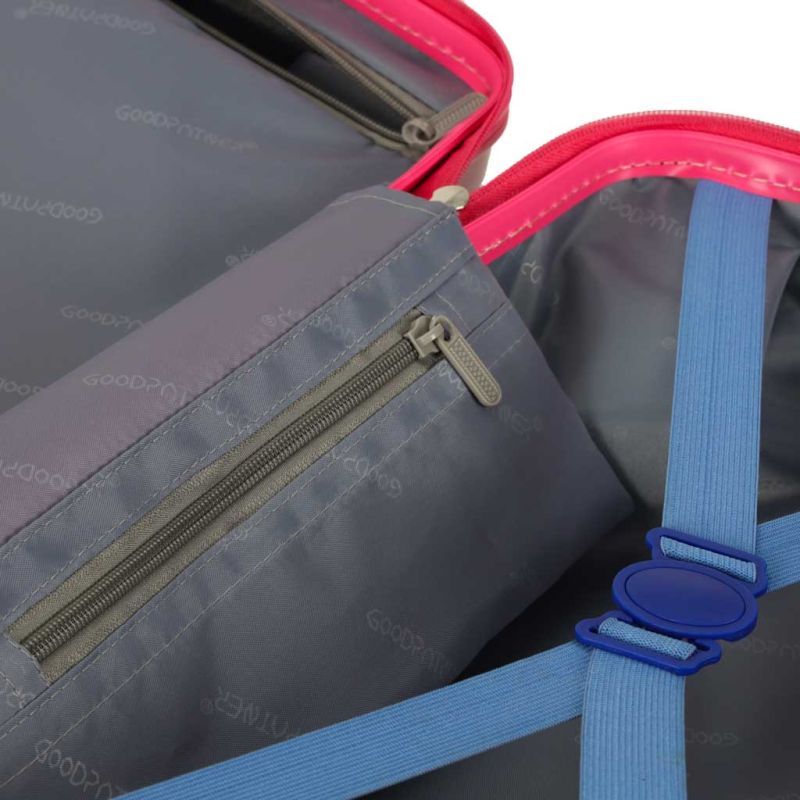 Walizka podróżna dla dzieci na kółkach bagaż podręczny jednorożec - obrazek 8