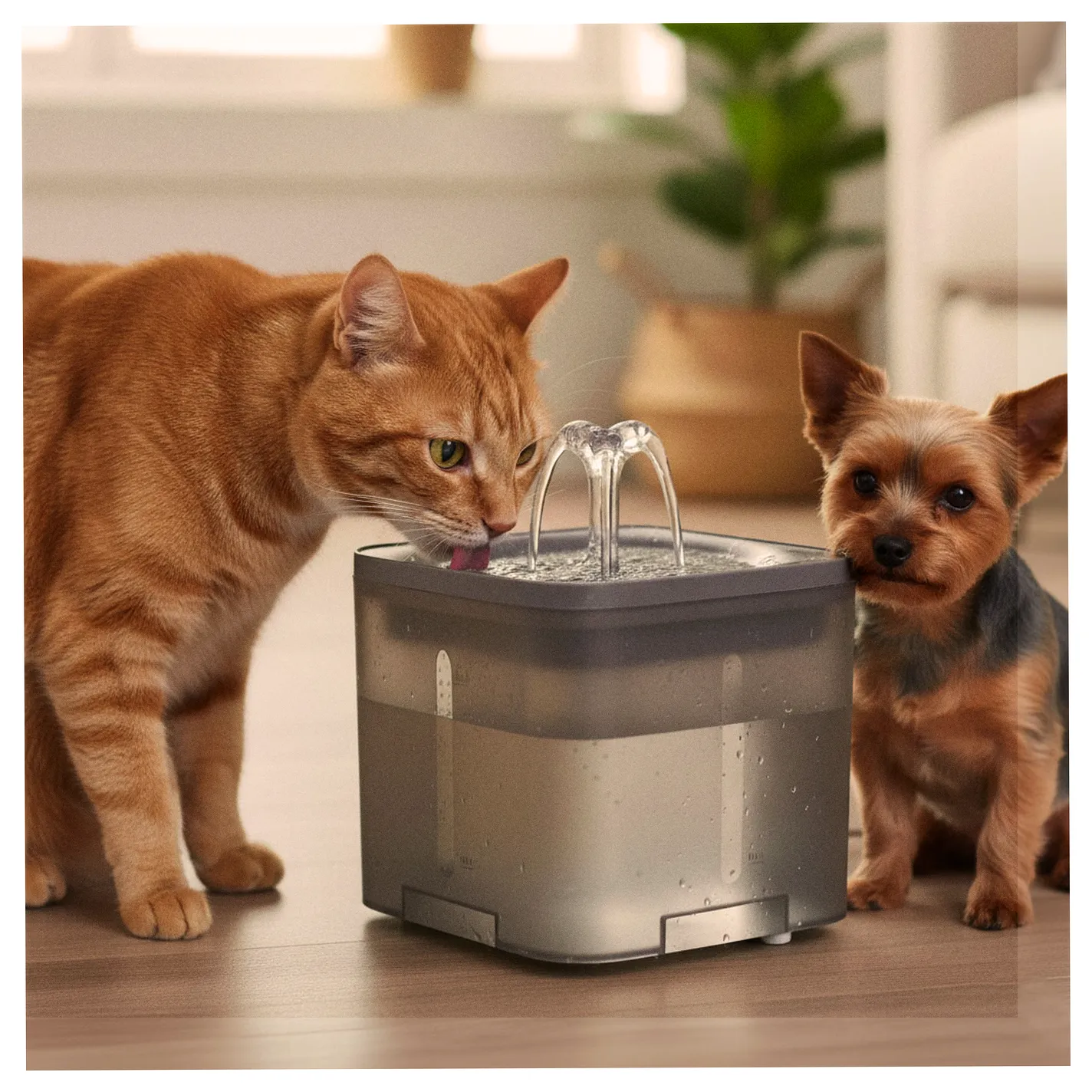 Poidełko fontanna dla psa kota zwierząt automatyczne poidło USB 2l filtr czyszczący - obrazek 16