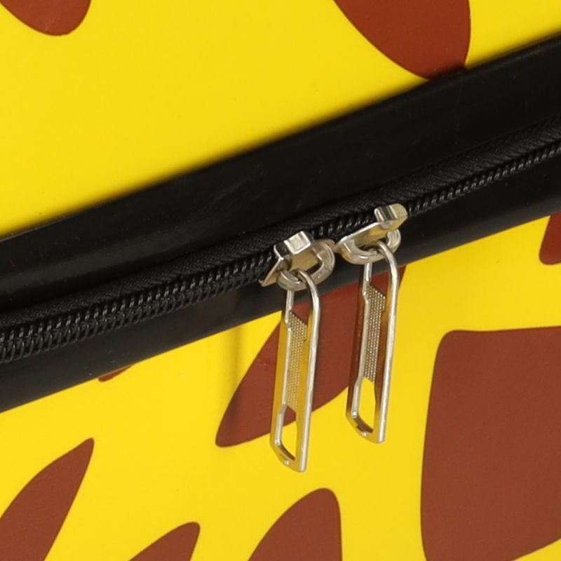 Walizka podróżna dla dzieci bagaż podręczny na kółkach żyrafa - obrazek 5