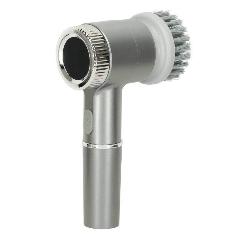 Szczotka myjka elektryczna do czyszczenia 5w1 do łazienki podłogi fug basenu LED - obrazek 6