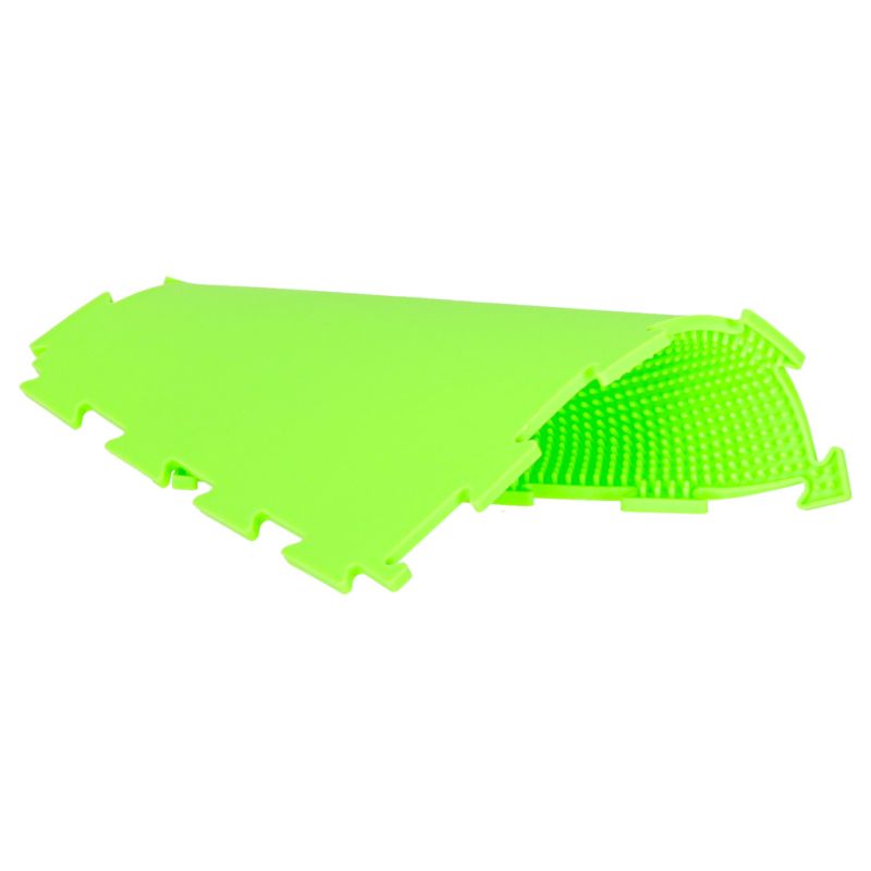 Mata sensoryczna puzzle montessori do masażu stóp 8 elementów kolorowe - obrazek 7