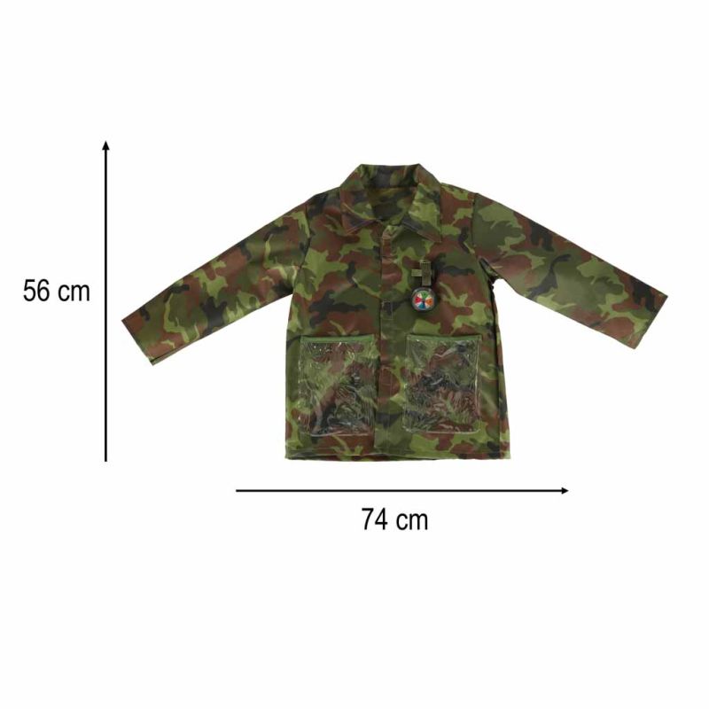 Kostium strój karnawałowy przebranie żołnierz lornetka zestaw 3-8 lat - obrazek 10