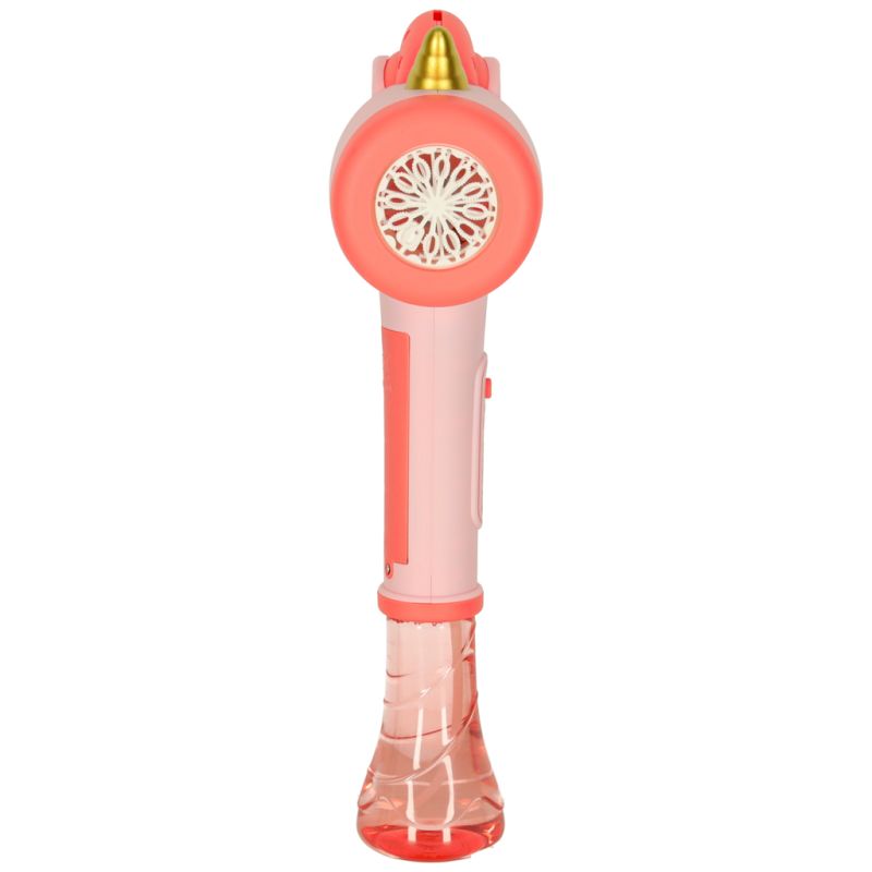 Pistolet na bańki mydlane maszyna do baniek jednorożec różdżka światło dźwięk - obrazek 3