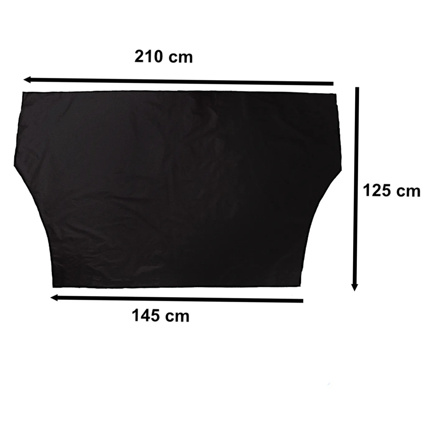 Mata osłona na szybę antyszronowa przeciwsłoneczna samochodowa magnetyczna - obrazek 10