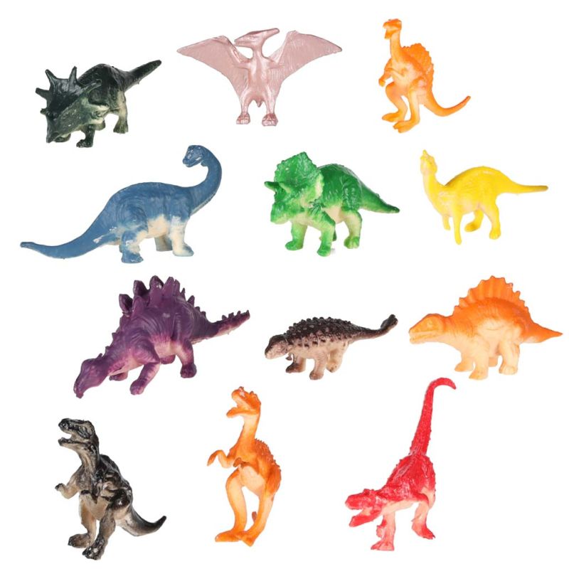 Dinozaury wykopaliska jajka dinozaura figurki zestaw archeologiczny 12 jajek - obrazek 11