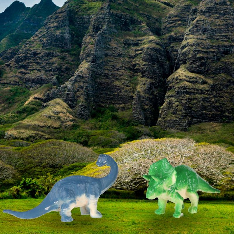 Dinozaury wykopaliska jajka dinozaura figurki zestaw archeologiczny 12 jajek - obrazek 13