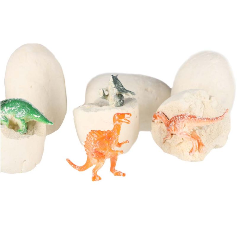 Dinozaury wykopaliska jajka dinozaura figurki zestaw archeologiczny 12 jajek - obrazek 5