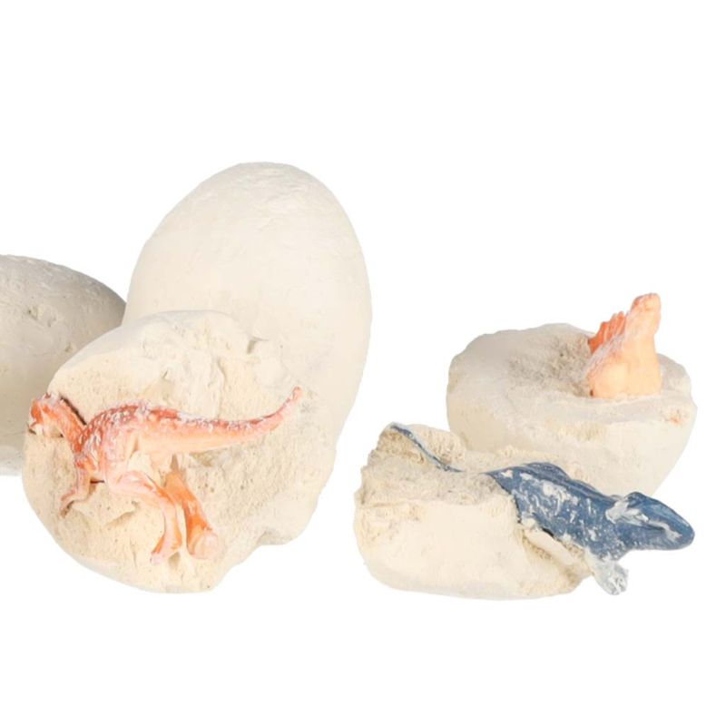 Dinozaury wykopaliska jajka dinozaura figurki zestaw archeologiczny 12 jajek - obrazek 6