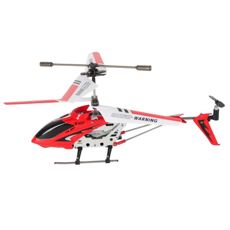 Helikopter zdalnie sterowany na pilota RC SYMA S107G czerwony - obrazek 3
