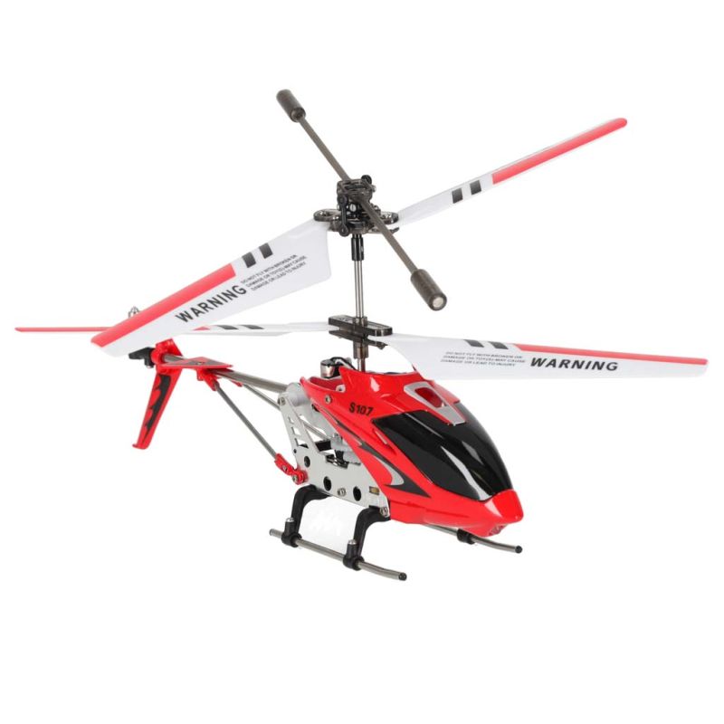 Helikopter zdalnie sterowany na pilota RC SYMA S107G czerwony - obrazek 7