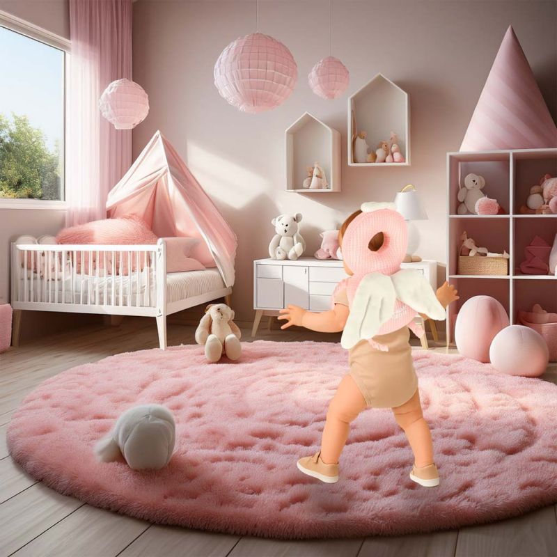 Ochrona głowy poduszka do nauki chodzenia plecak bezpieczeństwa przed upadkiem aniołek - obrazek 7