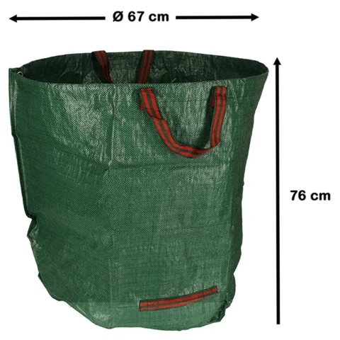 Kosz ogrodowy na liście odpady worek 272 l duży