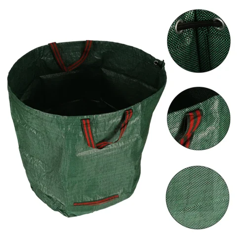 Kosz ogrodowy na liście odpady worek 272 l duży