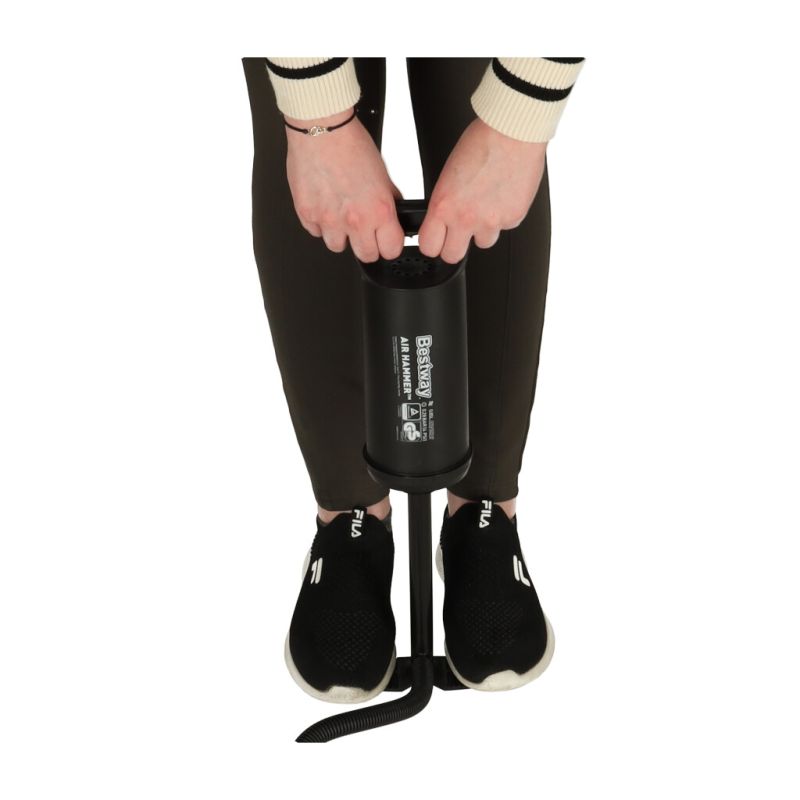 Pompka ręczna tłokowa do materaca pontonu piłki 30cm BESTWAY 62002 - obrazek 10