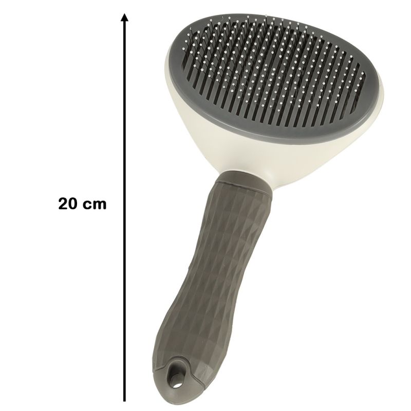 Szczotka samoczyszcząca do sierści psa kota - obrazek 3