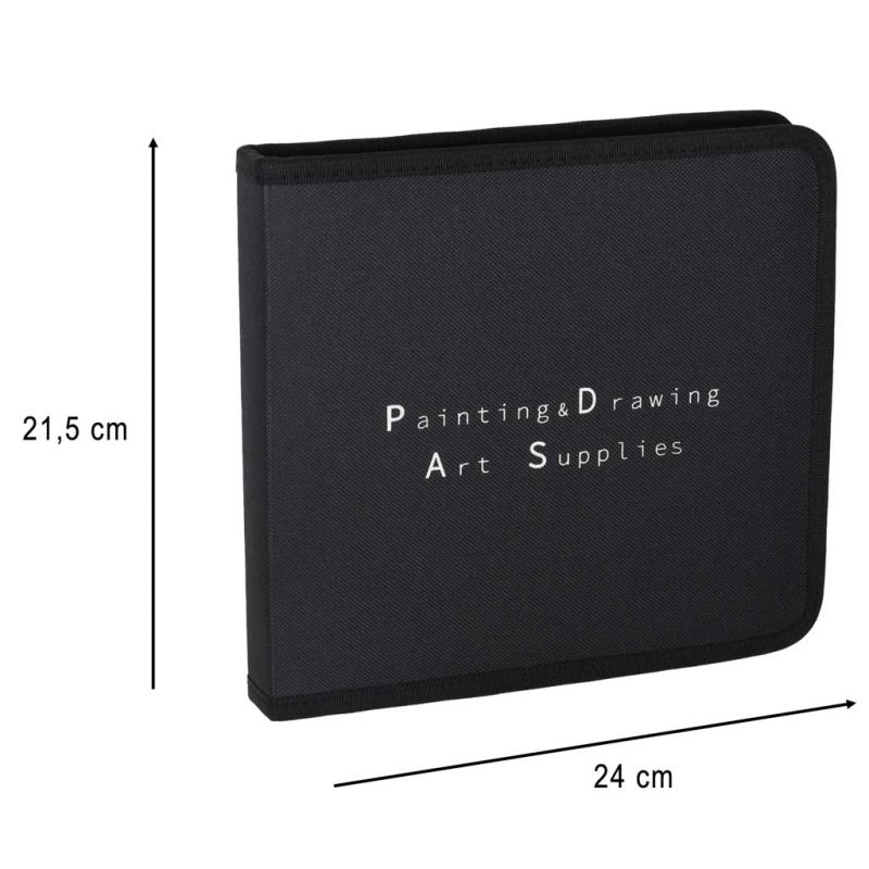 Ołówki do szkicowania rysowania zestaw plastyczny 54 elementy - obrazek 13