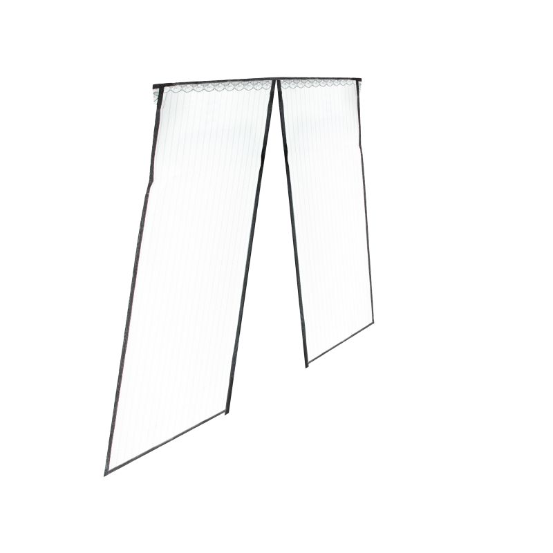 Moskitiera siatka magnetyczna na drzwi 160x230cm CZARNA - obrazek 3