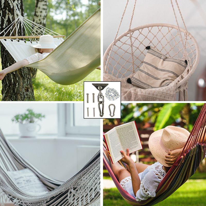 Uchwyt do hamaka mocowanie sufitowe huśtawek - obrazek 7