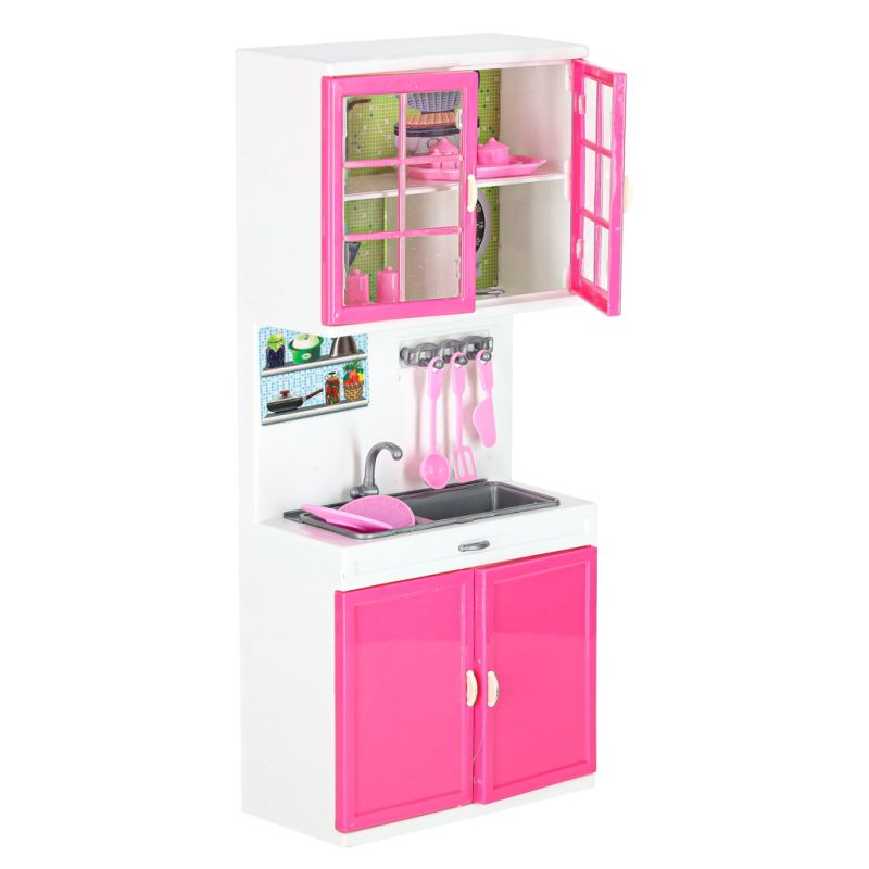 Mebelki dla lalek kuchnia 4 segmenty dźwięki LED 48cm - obrazek 8