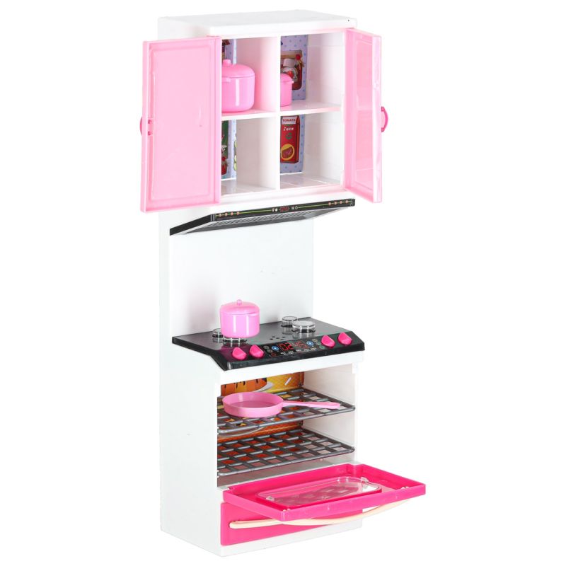 Mebelki dla lalek kuchnia 4 segmenty dźwięki LED 48cm - obrazek 9