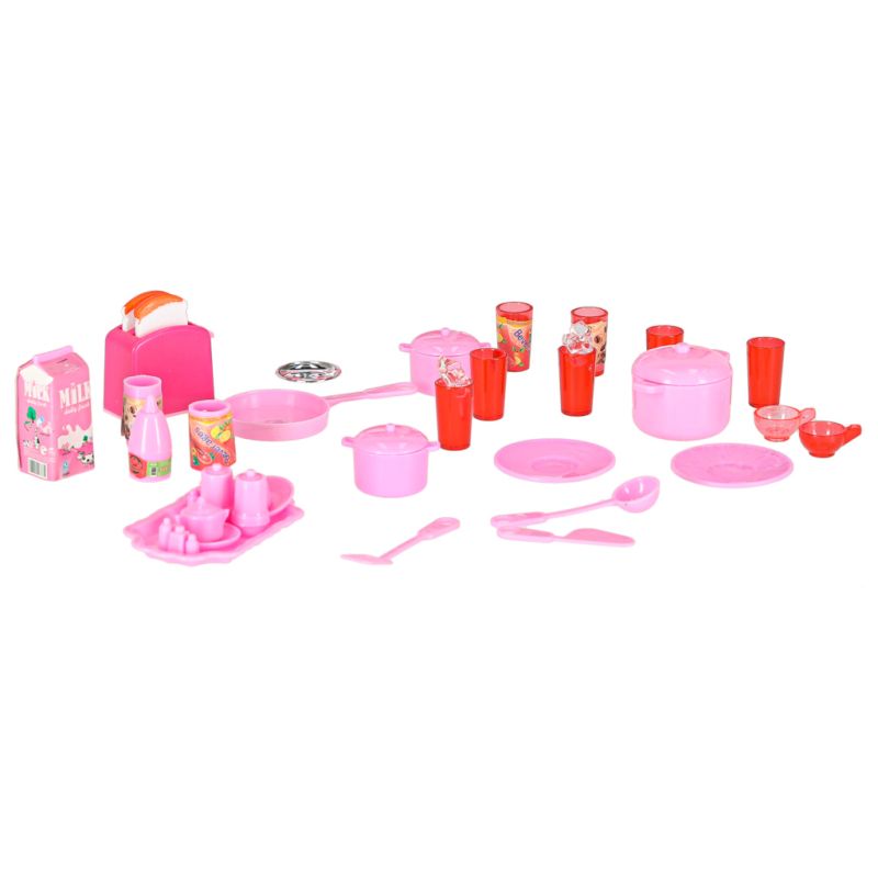 Mebelki dla lalek kuchnia 4 segmenty dźwięki LED 48cm - obrazek 10