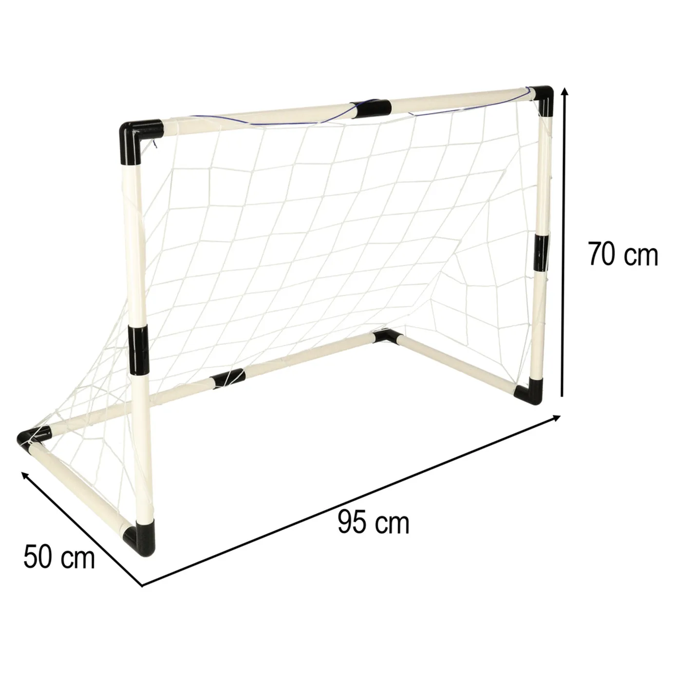 Bramka piłkarska do piłki nożnej dla dzieci treningowa 2szt 95 x 48 x 70 cm - obrazek 11