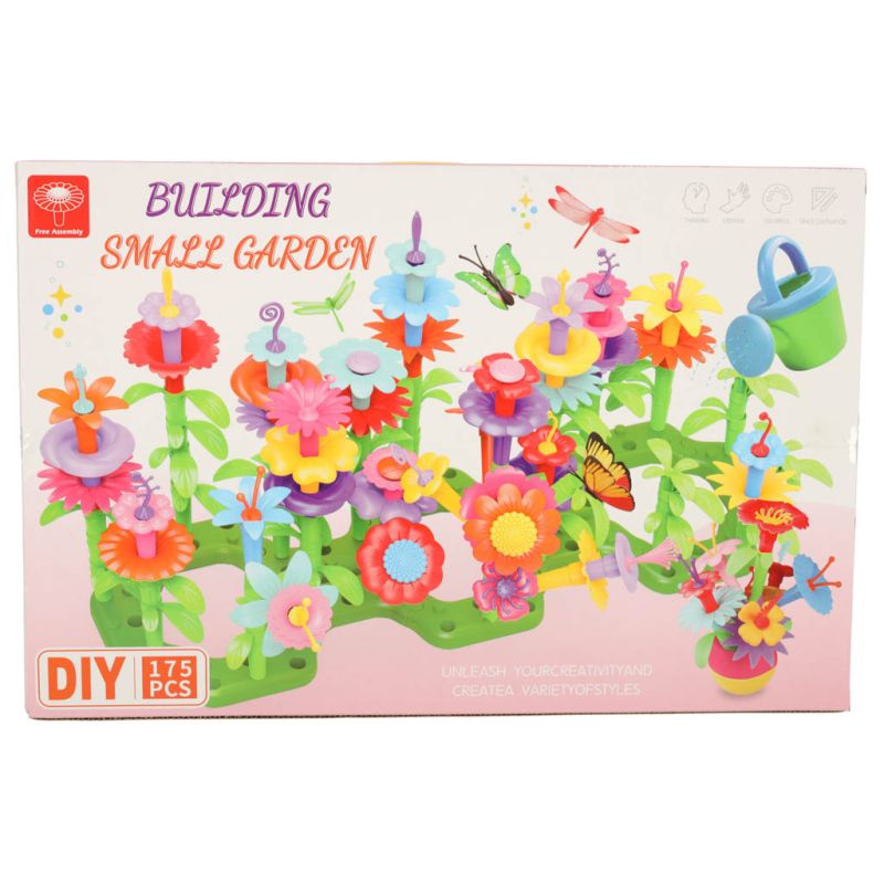 Kwiatki klocki kreatywne ogród kwiatowy 175 elementów - obrazek 11