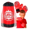 Worek bokserski i rękawice zestaw do boksowania