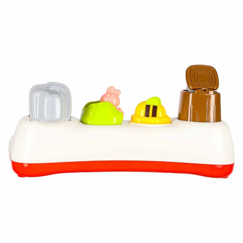 Zabawka edukacyjna pop-up wyskakujące zwierzątka światła dźwięk - obrazek 5