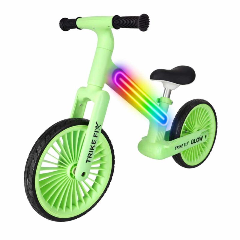 Rowerek biegowy Trike Fix Glow LED neon zielony - obrazek 6