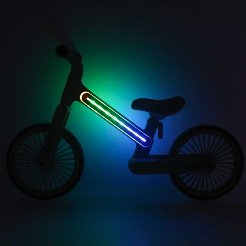 Rowerek biegowy Trike Fix Glow LED neon zielony - obrazek 7