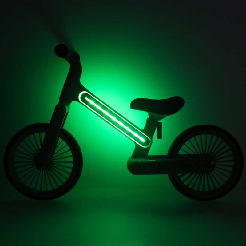 Rowerek biegowy Trike Fix Glow LED neon zielony - obrazek 8