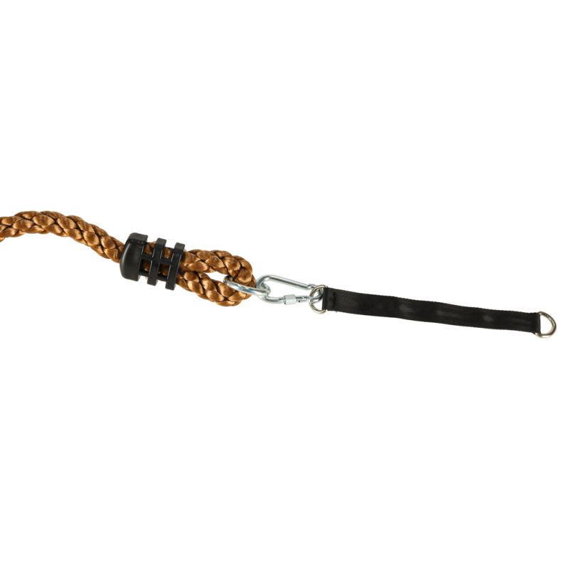 Lina do wspinaczki huśtawka sznur wspinaczkowy z węzłami platformami 200cm - obrazek 7