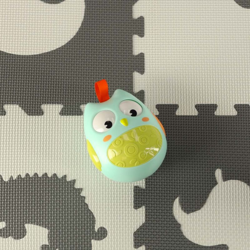 Wańka wstańka sowa sensoryczna kiwajka niebieska - obrazek 8