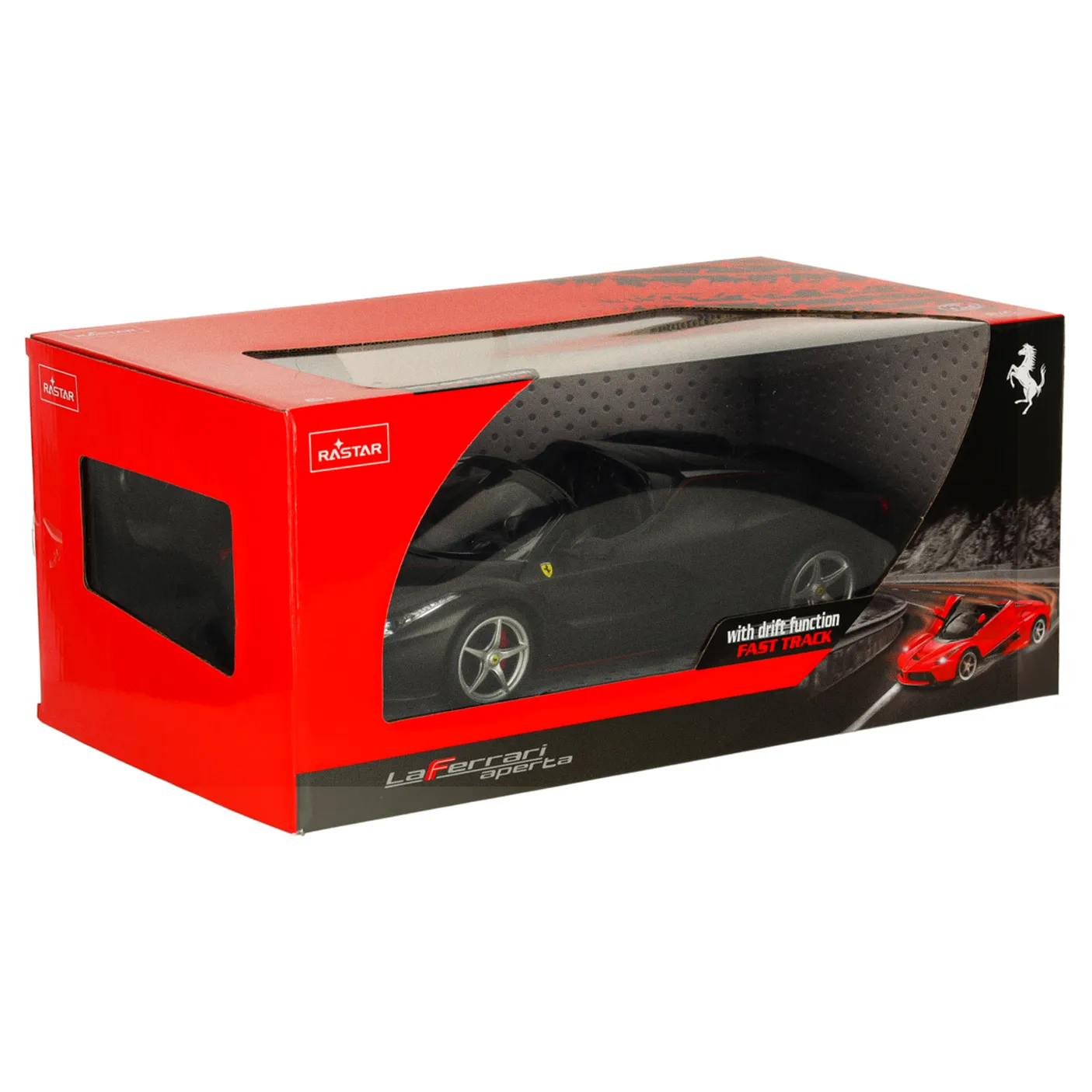 Samochód zdalnie sterowany Rastar 75800 Ferrari LaFerrari Aperta 1:14 czarny - obrazek 11