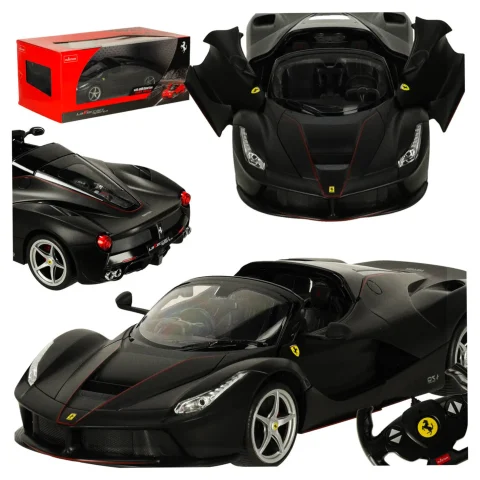 Samochód zdalnie sterowany Rastar 75800 Ferrari LaFerrari Aperta 1:14 czarny