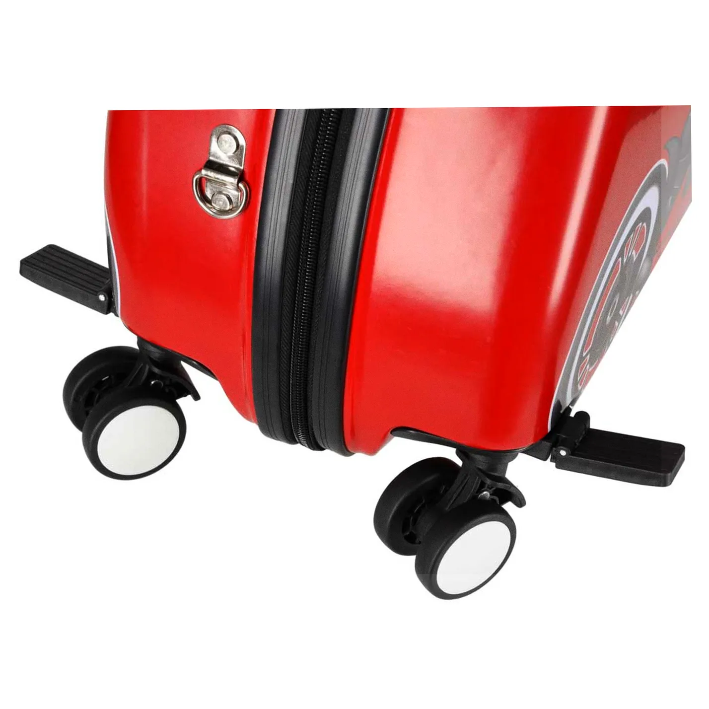 Walizka podróżna dla dzieci na kółkach bagaż podręczny motor - obrazek 9