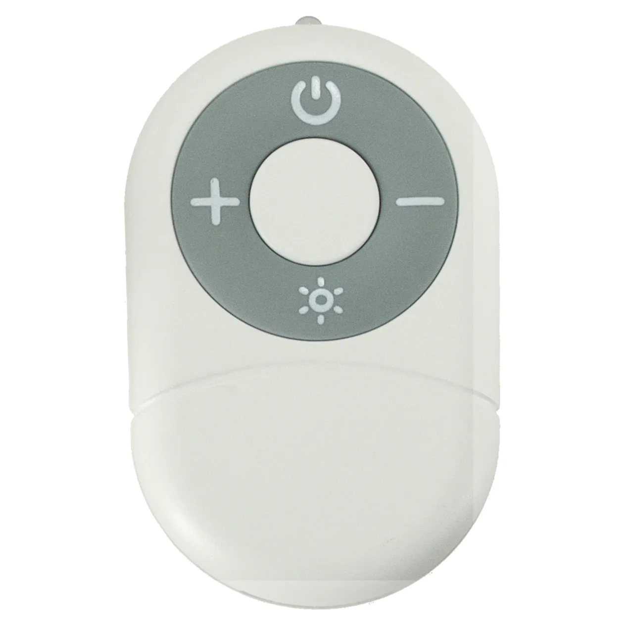 Wentylator biurkowy wiatrak stojący bezprzewodowy USB na pilot z lampką 4 poziomy mocy 18cm biały - obrazek 8