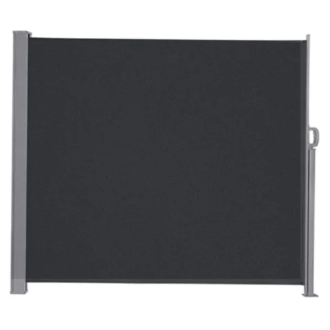 Markiza boczna tarasowa LUARO parawan zwijany 180 x 400 cm szary