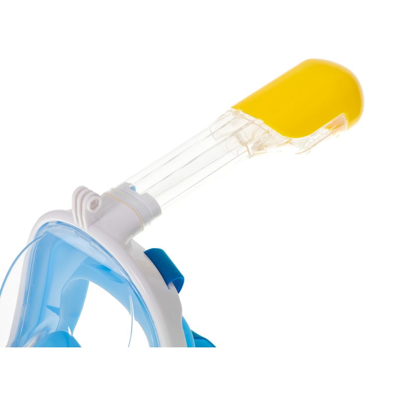 Maska do snurkowania pełna składana L/XL niebieska - obrazek 2