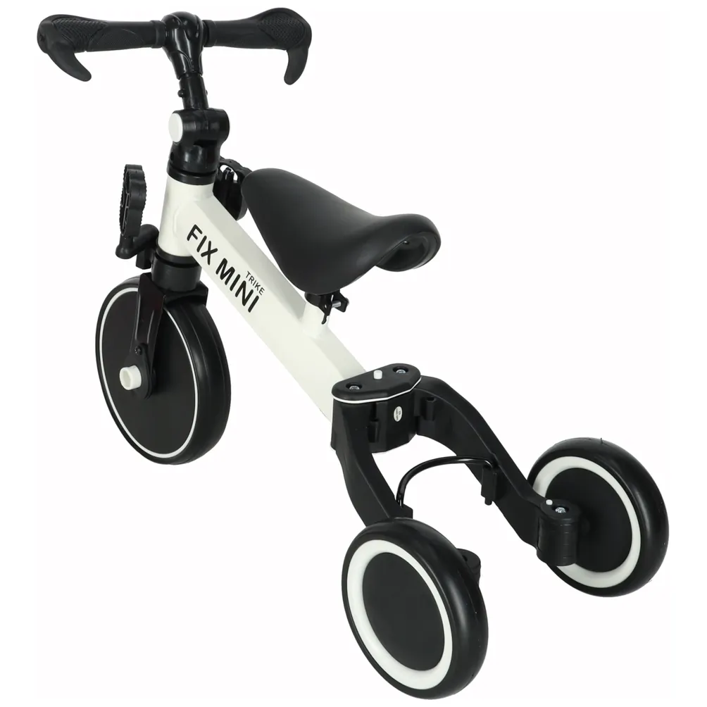 Rowerek biegowy Trike Fix Mini rower wielofunkcyjny 3w1 biały - obrazek 2