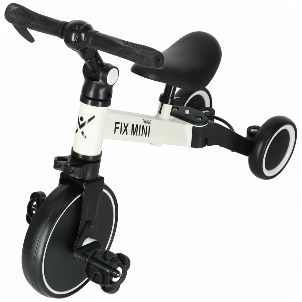 Rowerek biegowy Trike Fix Mini rower wielofunkcyjny 3w1 biały - obrazek 4