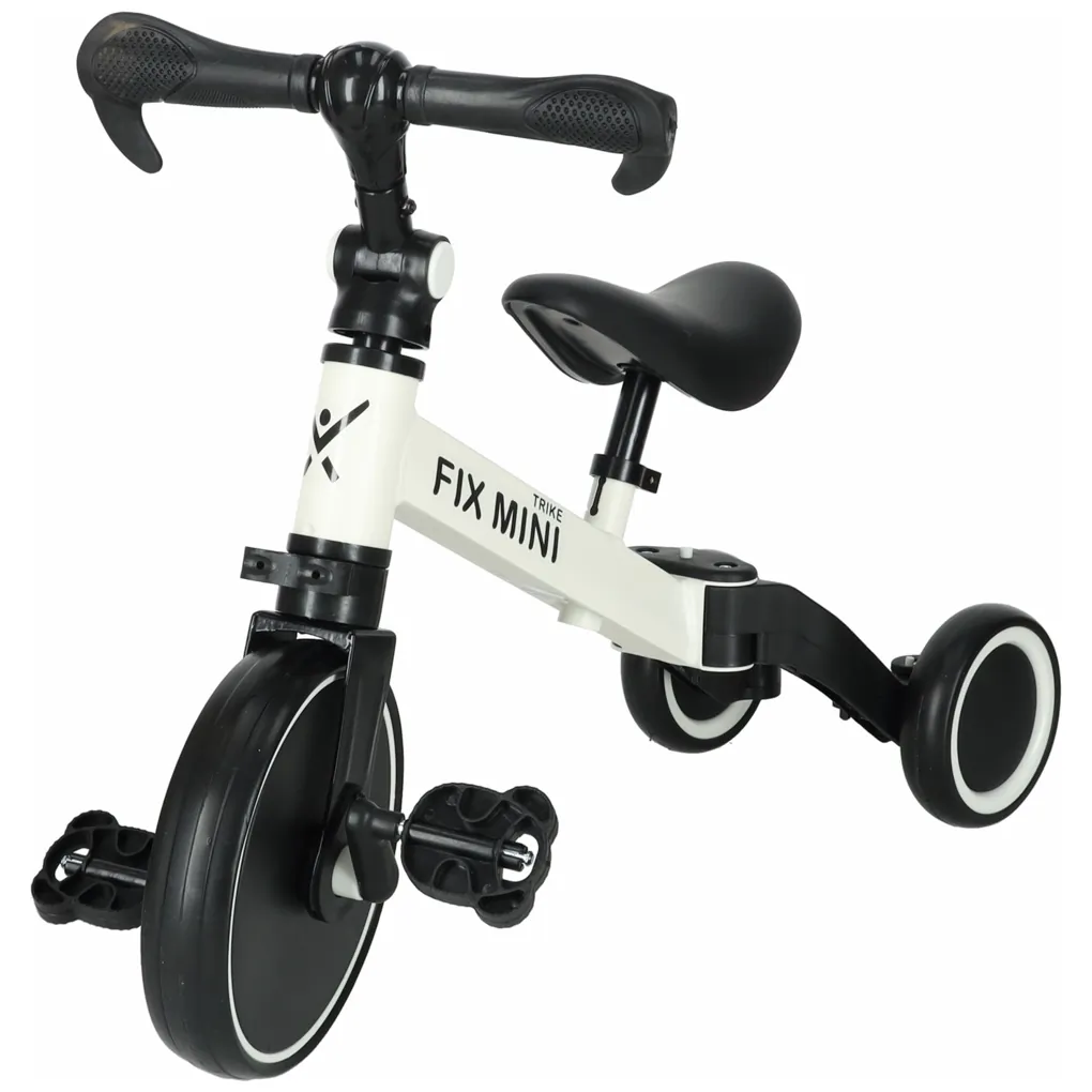 Rowerek biegowy Trike Fix Mini rower wielofunkcyjny 3w1 biały - obrazek 5