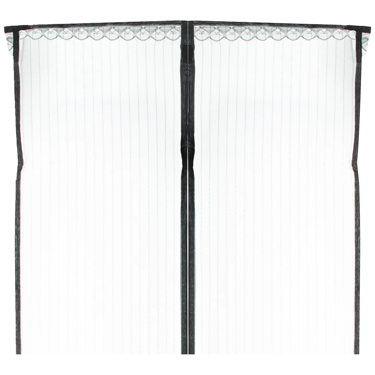 Moskitiera siatka magnetyczna na drzwi 85x210cm CZARNA - obrazek 4