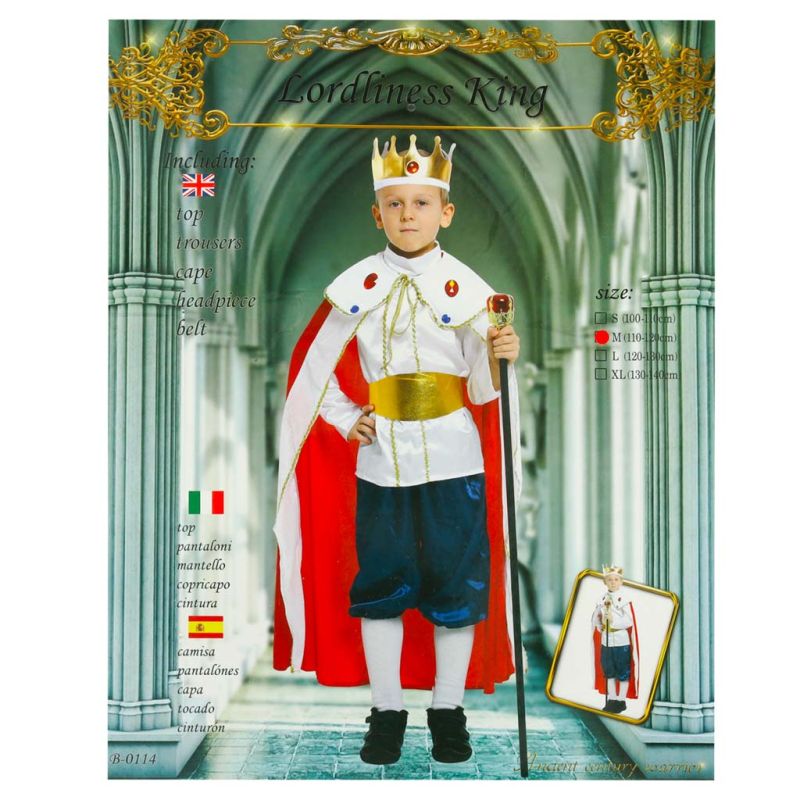 Kostium strój karnawałowy król M - obrazek 11