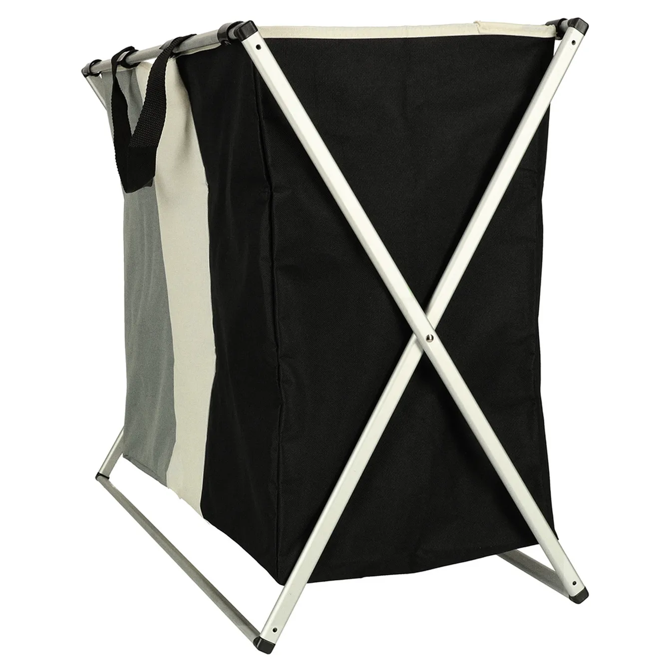 Kosz na pranie segregacja organizer 3 komory 135l - obrazek 8